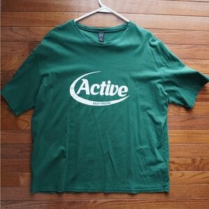 Active USA Forest Green Short Sleeve Tee